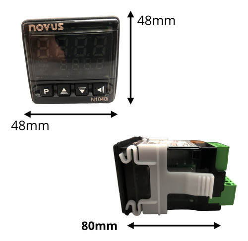 Controlador De Temperatura Novus N1040i Sensor Pt 100 J K 1