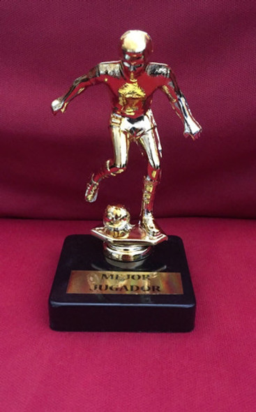 Trofeos Pack X 25 Unidades + Stickers Dorado Personalizado 1