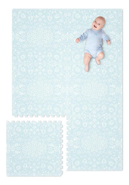 Alfombra De Juego Para Bebés 122cm X 183cm Espuma No Tóxica 0