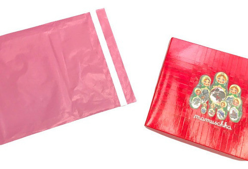 100 Bolsas Ecommerce Rosa Claro 30x40 Envios Inviolable 1