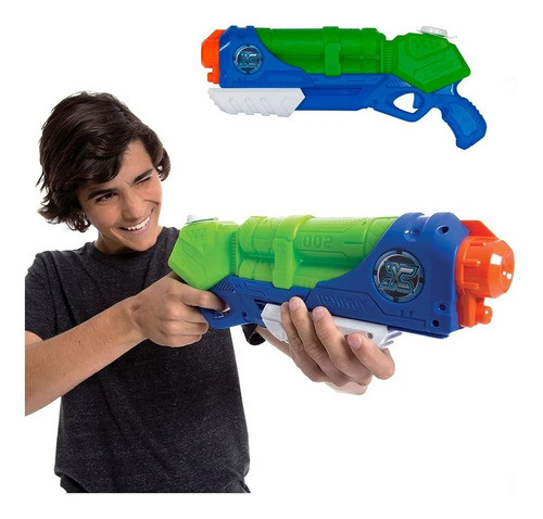 Pistola De Agua Scope Rifle Lanza Agua A 9 Metros X Shot 0