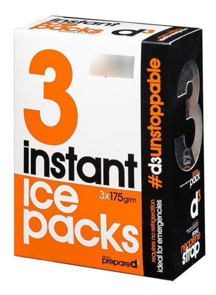 Pack X 3 Hielo Instantáneo Rehabilitación Deporte Mvd Sport 0