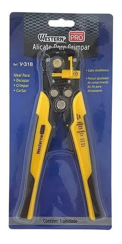 Alicate Desencapador Climpador Western Pro 8 Pol 3 X 1 1