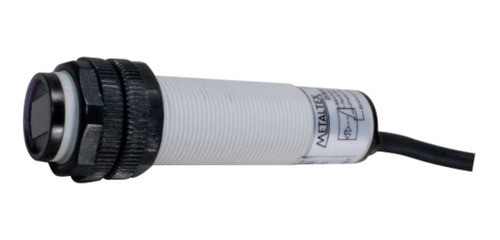 Sensor Fotoeletrico P18 Detecta Até 20cm 12/24vcc Na+nf Npn 1