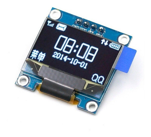 Display Oled 0.96 Blanco 128x64 I2c Arduino Ssd1306 0