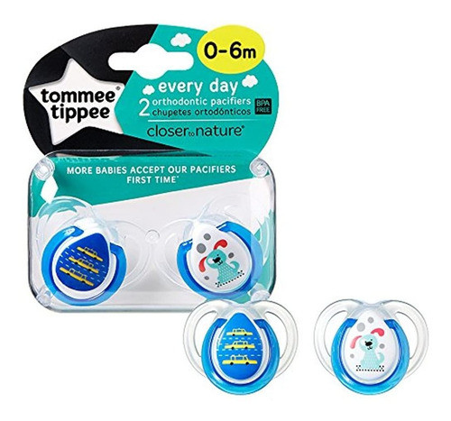 Tommee Tippee Closer To Nature Todos Los Dias Chupete 06 Me 0
