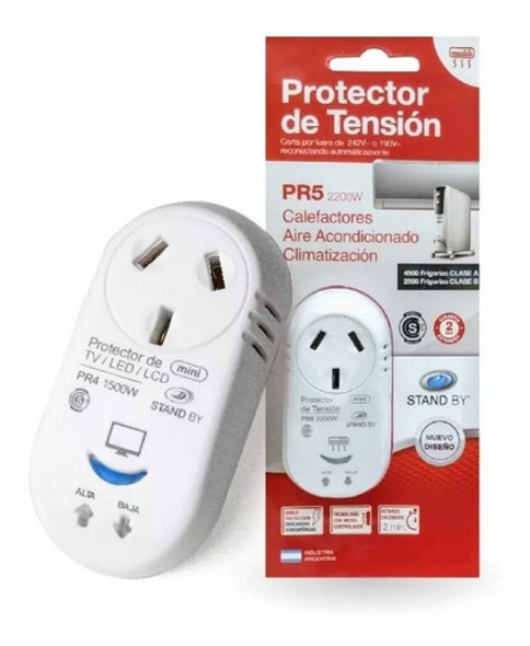Protector Tension Aire Acondicionado 2200w Pr5mini Alta Baja 0
