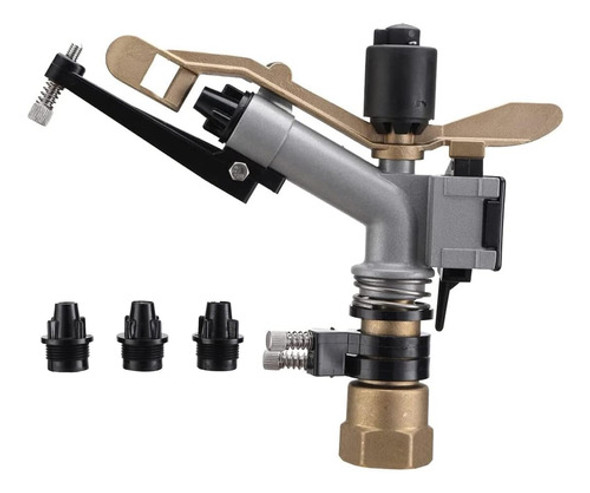 Aspersor Para Riego Agricultura 1 Pulgada Giratorio 360° 0