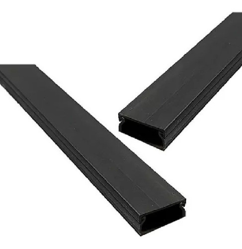 Cablecanal Con Adhesivo 20x10mm Negro X 2 Metros 0