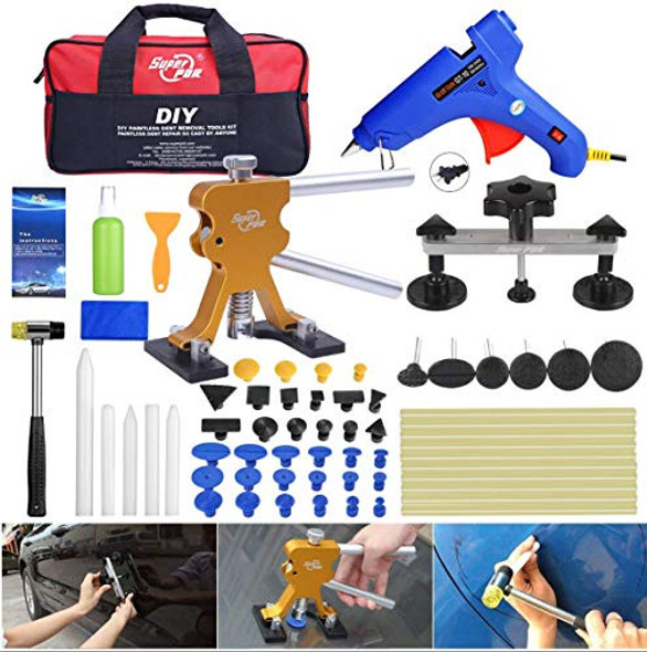 Kit Herramientas Reparación Abolladuras Automóvil 53 Piezas 0