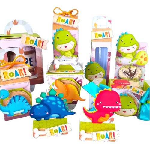 Kit Imprimible Dino Bebé Dinosaurios Baby + Cajitas Vitrina 0