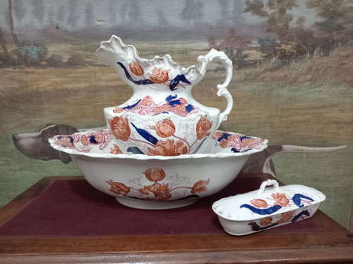 Antigua Jofaina De Loza. No Envio 0