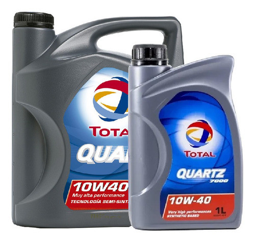 Kit 3 Filtros + 5l Aceite Total 10w40 Jeep Compass 2.4 0