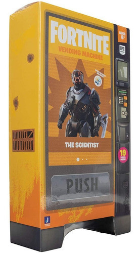 Jazwares Fortnite Vending Machine Muñeco The Scientist 1