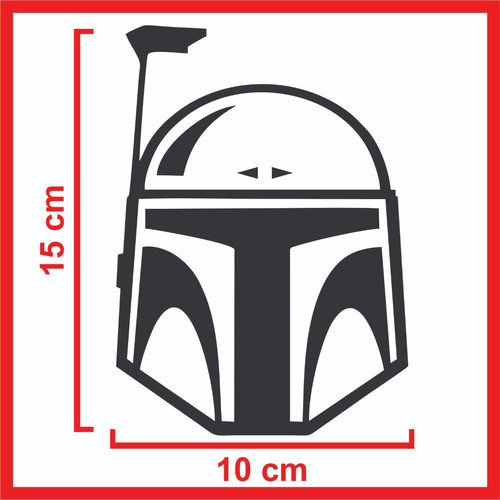 Calco Vinilo Sticker Star Wars The Mandalorian Auto Tuning 1