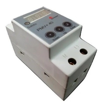 Protector Tension Monofasico Alta/baja Riel Din 40a Elibet 0