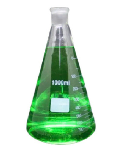 Erlenmeyer Graduado 1000ml Com Junta 45/50 Femea 0