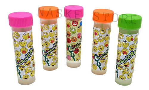 Burbujeros X 10 Souvenir Mayor Liquido Mayor Repuesto Niños 1