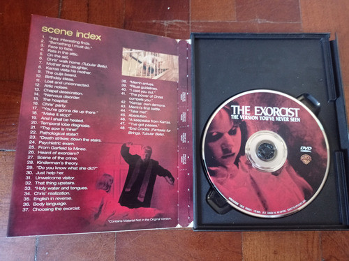Dvd El Exorcista, En Ingles, De Colección 1