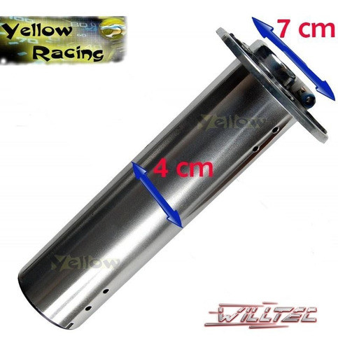 Boia Tubular E Indicador De Combustivel Nautica 12v 65cm 1