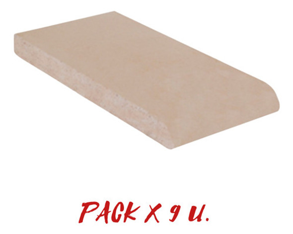 Nariz Refractaria Cregar 2 Cm Natural 1 M Lineal Parrilla 1