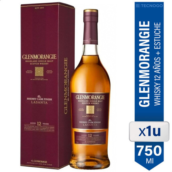 Whisky Glenmorangie Lasanta 12 Años Single Malt 750cc 0