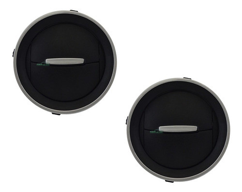Par Difusor Ar Painel Gol Voyage G6 Borda Cromada 0