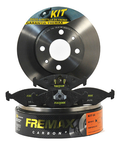 Kit Disco + Pastilla Delantero Fremax Kit 04 0