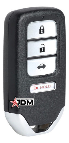 Mando Ikey Hd004al Honda Programable 4 Botones Autel Jdm 1