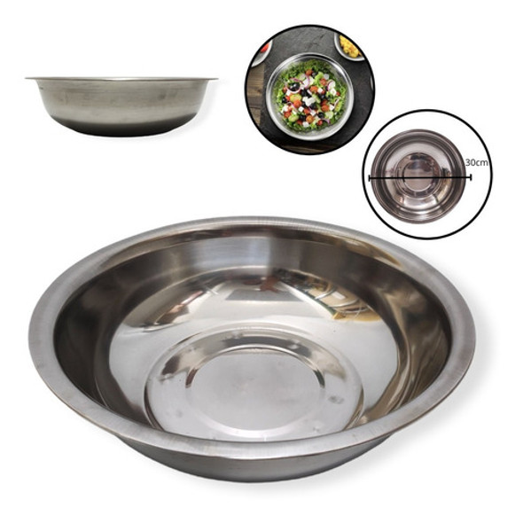 Recipiente Bowl Acero Inoxidable Cocina Bazar Pacho's 0 Recipiente Bowl Acero Inoxidable Cocina Bazar Pacho's 0