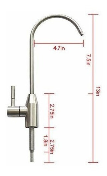 Grifo Kinglev Para Cocina De Acero Inoxidable 304 1