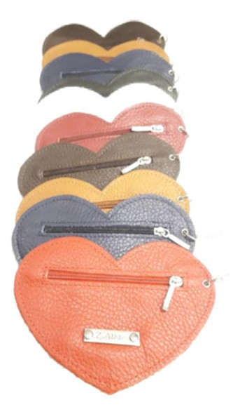 Llavero Monedero Corazón X 12 Unidades ,zaino 0