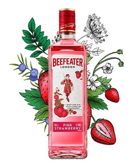 Gin Beefeater Pink Strawberry 0