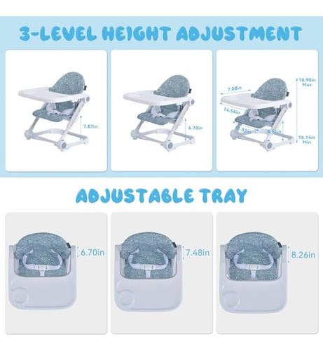 Pamo Babe Asiento Elevador Para Mesa De Comedor, 1