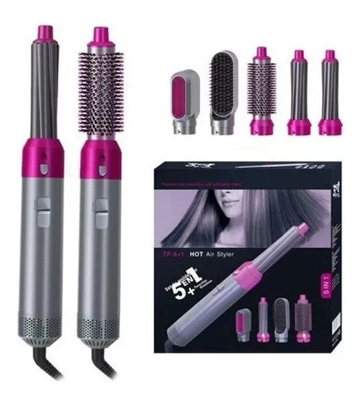 Set Modelador Cabello 5 En 1 Cepillo Secador Alisa Riso 220v 0 Set Modelador Cabello 5 En 1 Cepillo Secador Alisa Riso 220v 0