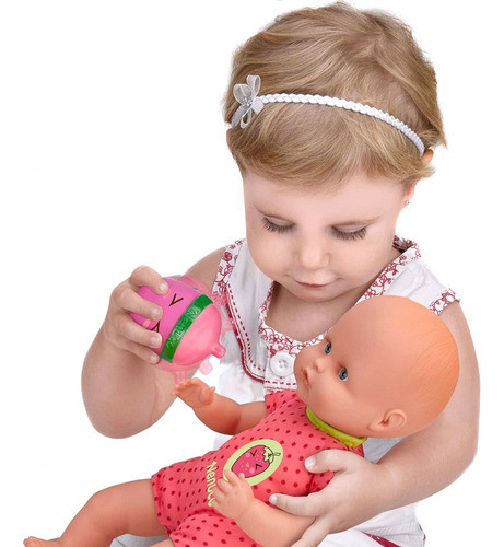Bebote Nenuco Muñeca Bebe Cuerpo Blandito Con Mamadera Nueva 1
