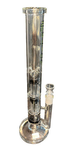 Alien Bong Doble Perc De 6 Brazos Y Perc Panal De 36cm 0