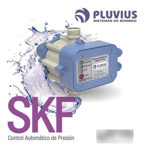 Control Automático Presión Flujo Pluvius Skf396 Presurizador 1
