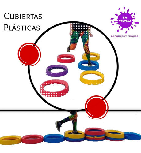 Set De Psicomotricidad N2 Kit Para Educación Física Jardín 1