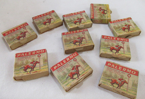 10 Antiguas Cajas De Fósforos  Palermo , Boliche, Pulperia 0
