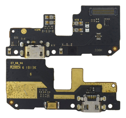 Placa Flex Carga Conector Mic Compatível Redmi 5 Plus Turbo 0