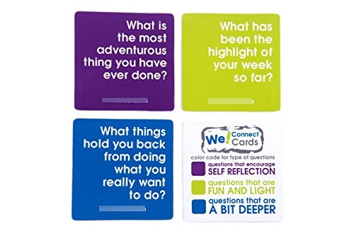 We Connect Cards 60 Conversaciones Starters Icebreaker Quest 1