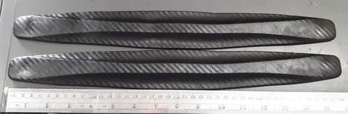 Juego De Protectores De Paragolpe Tipo Carbono Adhesivos 0