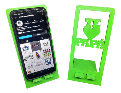 Soporte Porta Celular 3d Dia Del Padre 0