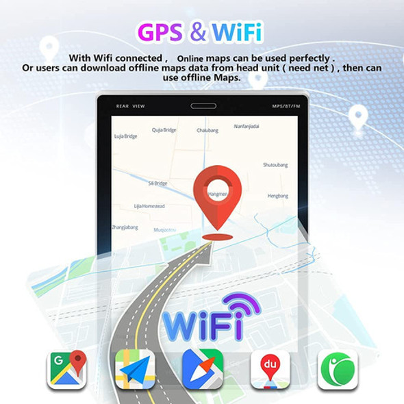 Android 10.1 - Estreo Para Automvil Doble Din, Carplay Inalm 1