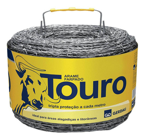 Arame Farpado Gerdau Touro 250 Metros 0
