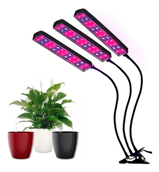 Lámpara De Cultivo Indoor Temporizador Plantas Luz Interior 0