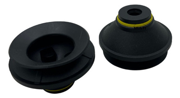 Ventosa De Fole Pneumatica Nbr 50mm Sem Conector Vácuo 1