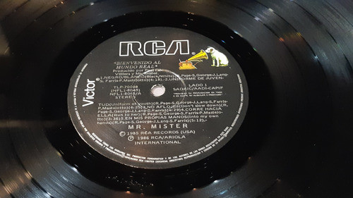 Mr Mister Bienvenido Al Mundo Real Lp Vinilo Argentina 1986 1