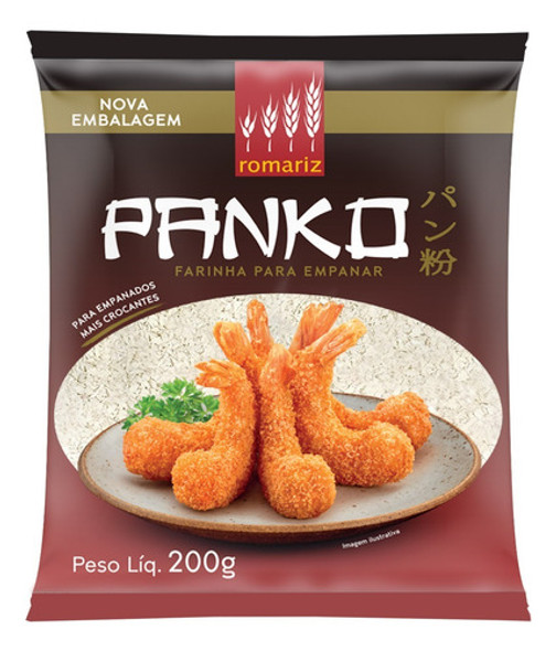 Farinha Panko Para Empanamento 200g 0